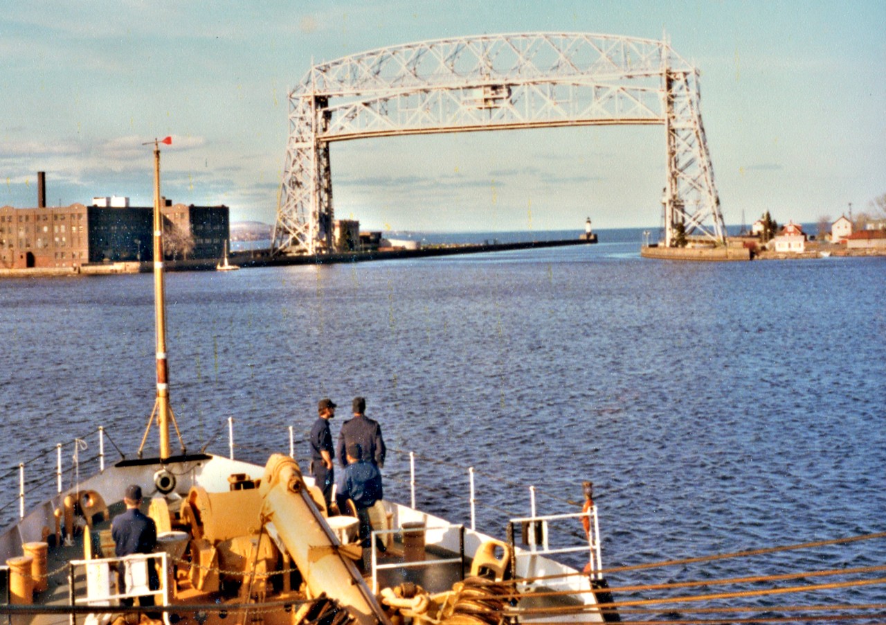 Duluth Approaching Lift Bridge